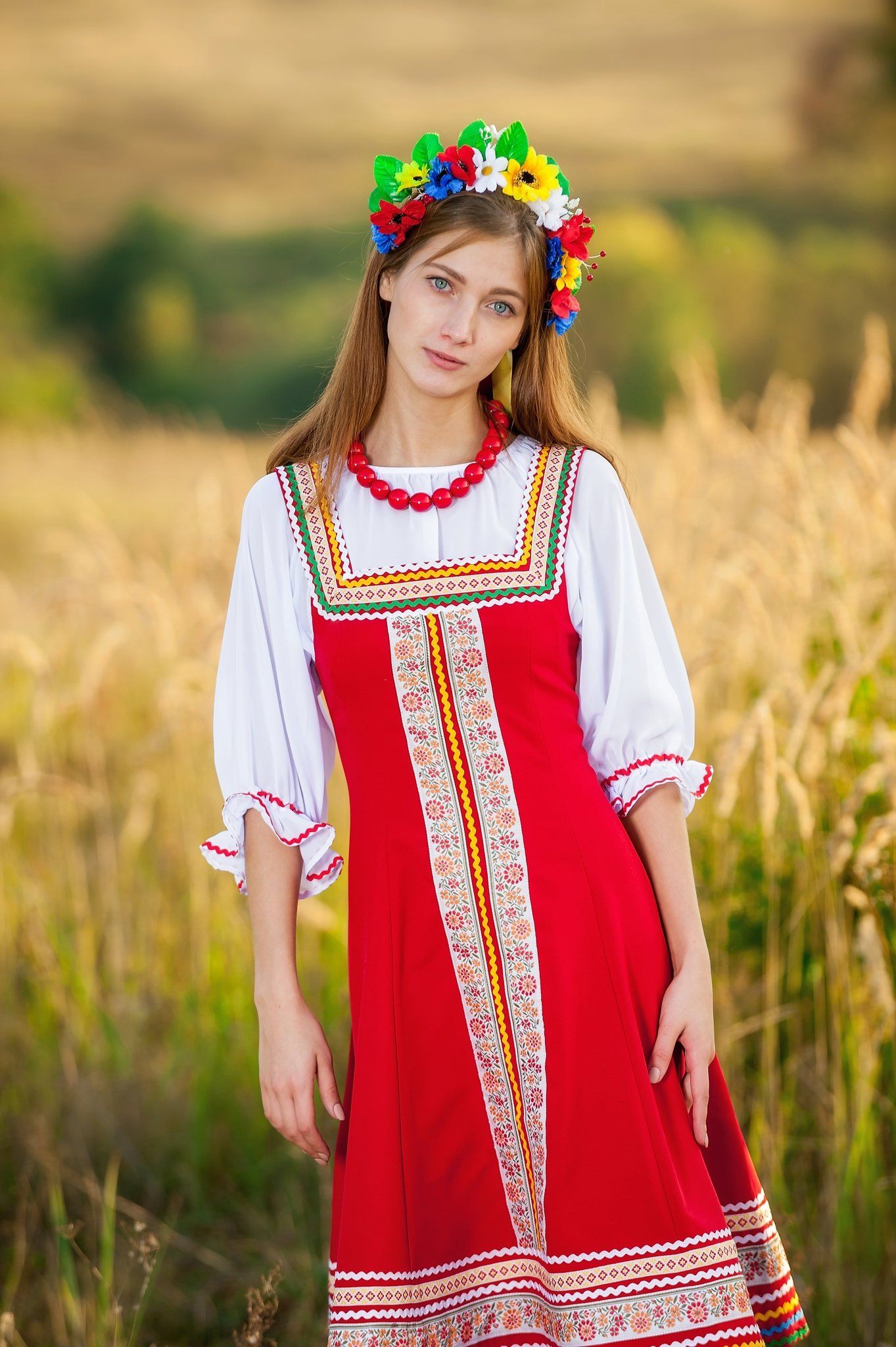 Women in Slavic costumes in Denver — step in, relax, and chat live